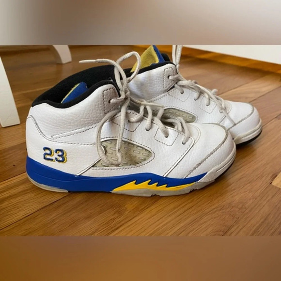 Jordan 5 Retro ‘Laney’ (2013) Toddler Size 10 - Picture 4 of 8